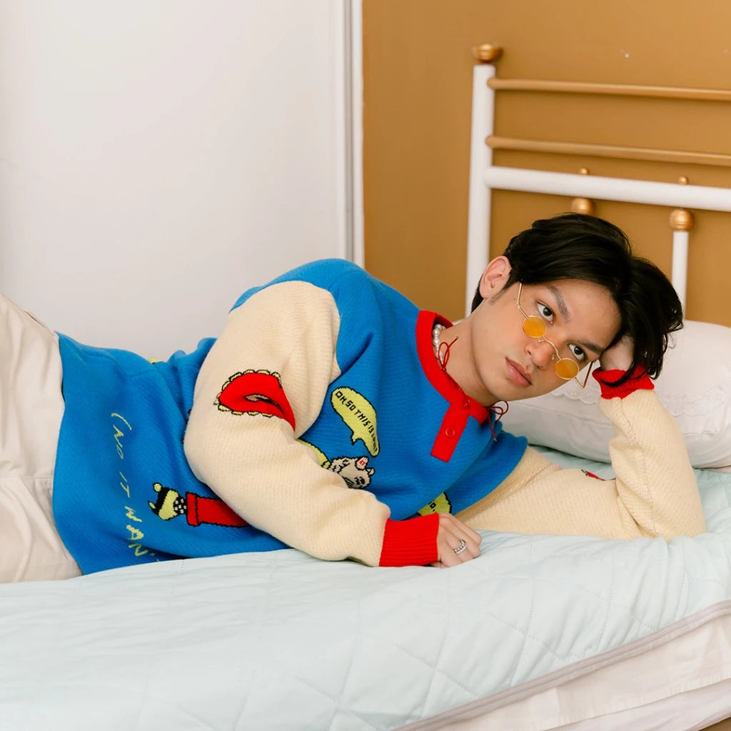 No it Wasn’t Love Knitted Sweater