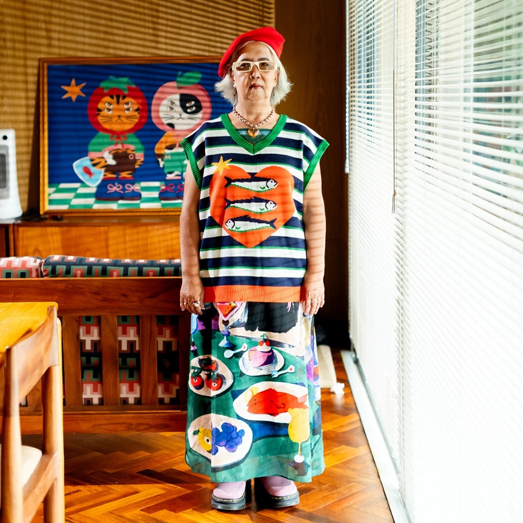 Dinner O' Clock Two Way Knitted Vest