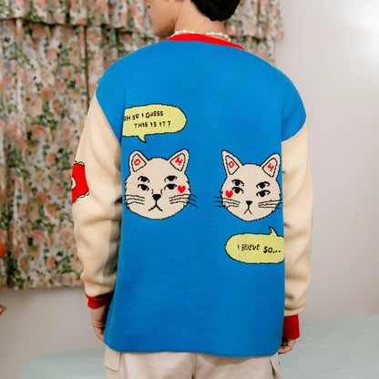 No it Wasn’t Love Knitted Sweater