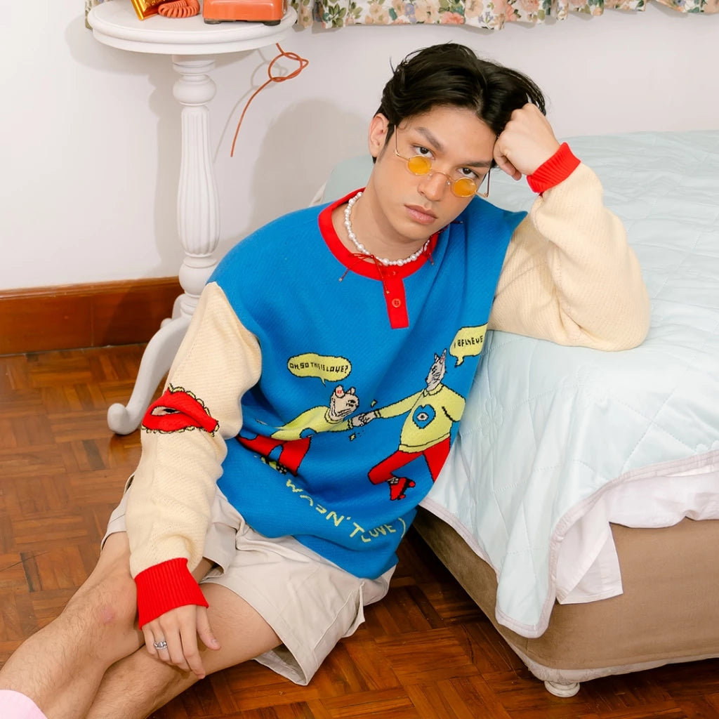 No it Wasn’t Love Knitted Sweater