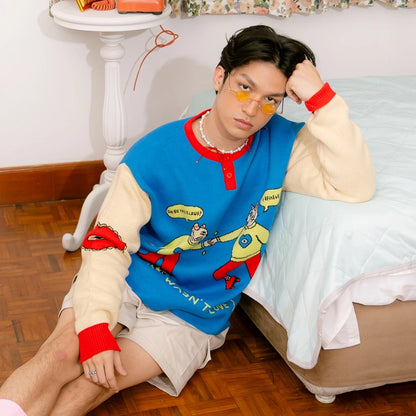 No it Wasn’t Love Knitted Sweater