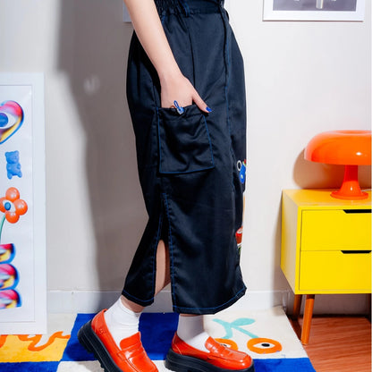 Idle Corner Midi Skirt