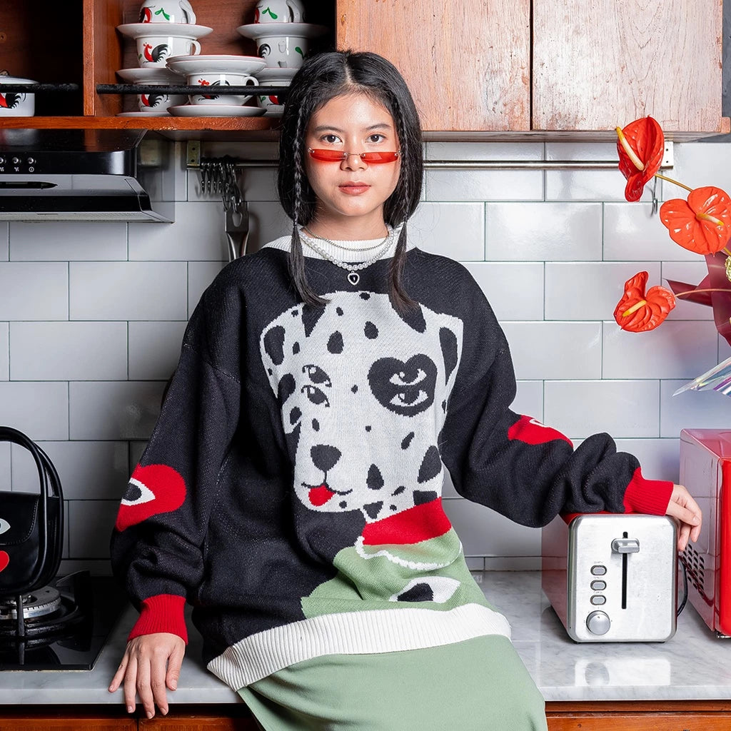 Bruce Clue Knitted Sweater