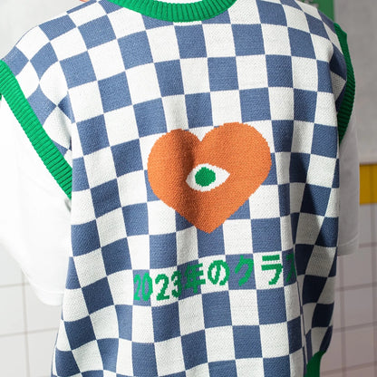 Bosom Buddy Two-Way Knitted Vest