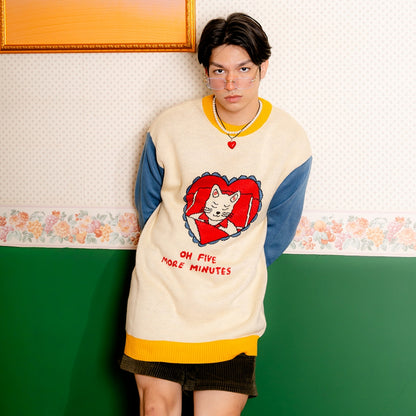 Five More Minutes Knitted Sweater