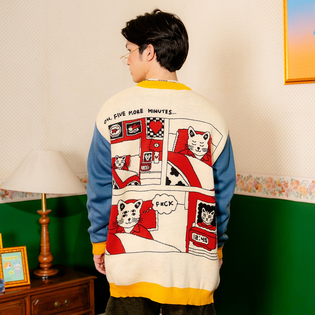 Five More Minutes Knitted Sweater