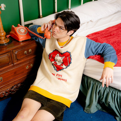 Five More Minutes Knitted Sweater