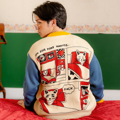 Five More Minutes Knitted Sweater