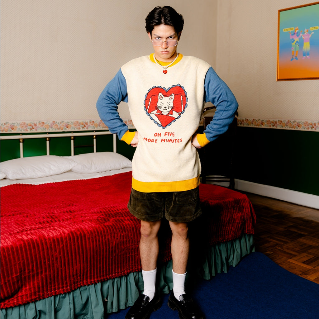 Five More Minutes Knitted Sweater