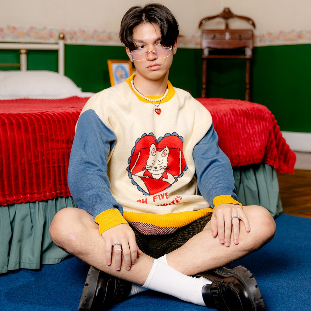 Five More Minutes Knitted Sweater