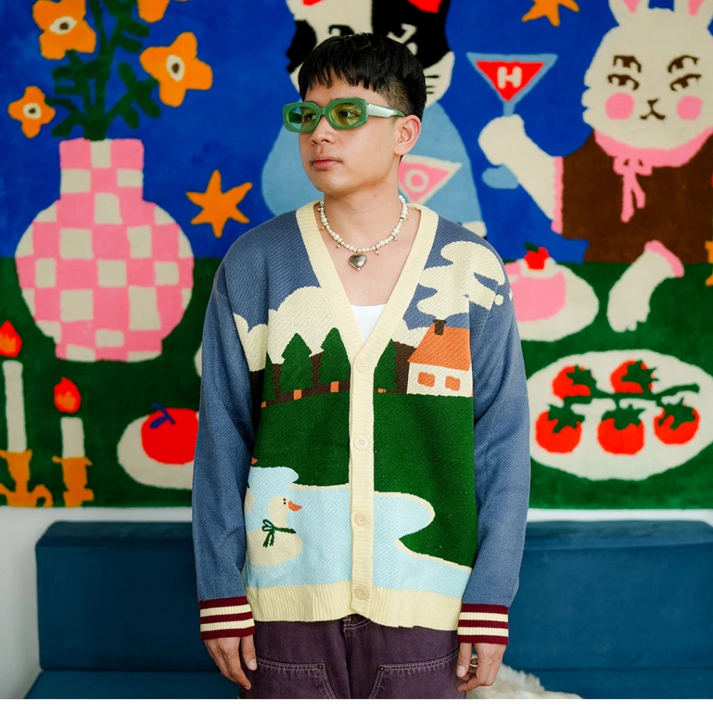 Emerald Estates Knitted Cardigan