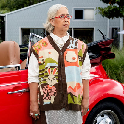 Golf Club Knitted Vest