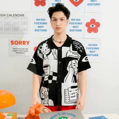 On a Break Knitted Shirt