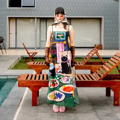 Velvet Feast See Through Dress