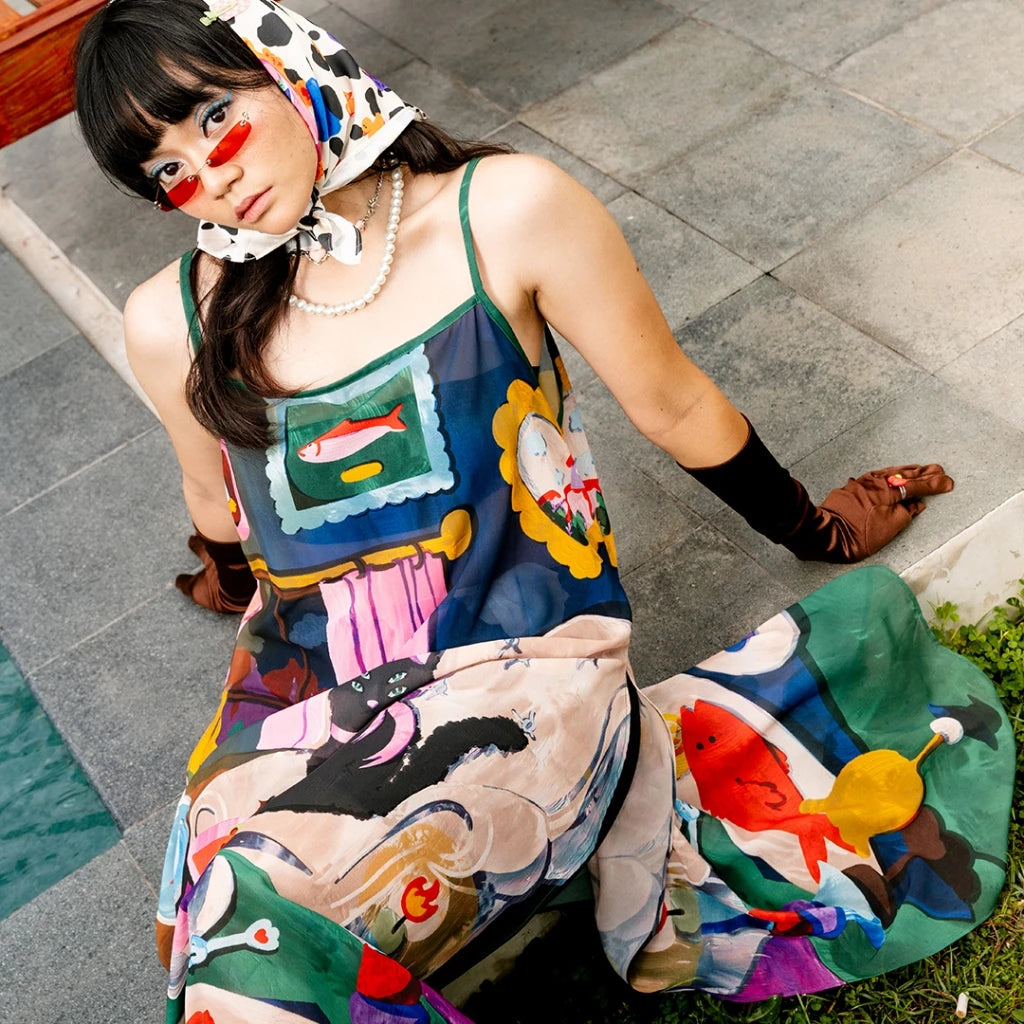 Velvet Feast See Through Dress