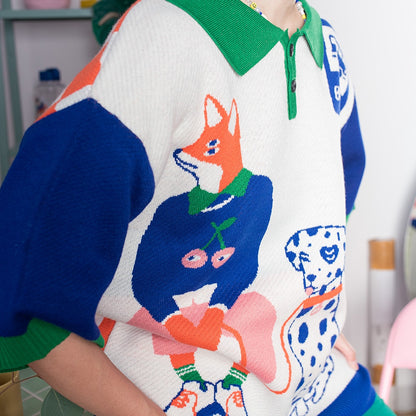 The Bus Stop Knitted Shirt