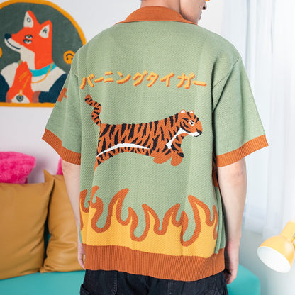The Tiger Club Knitted Shirt