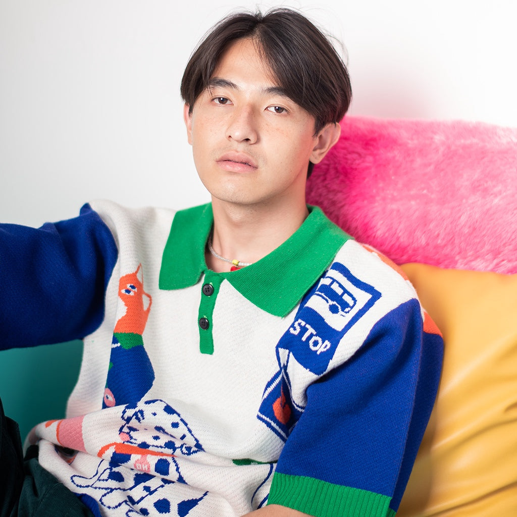 The Bus Stop Knitted Shirt