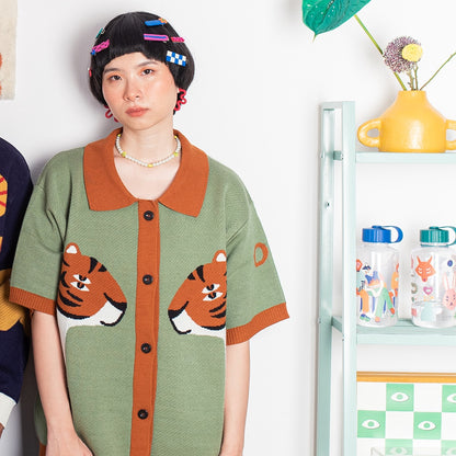 The Tiger Club Knitted Shirt